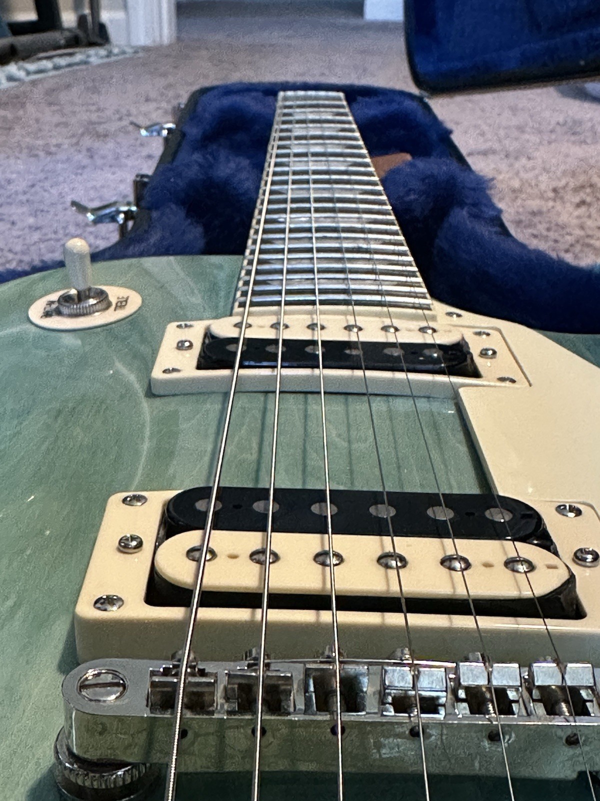 Epiphone Les Paul Pro II Pacific Blue / TKL Hard Shell Case