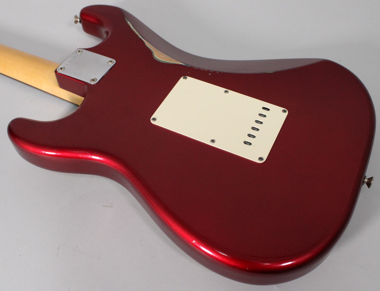 2002 Fender Custom Shop 1960 Stratocaster Candy Apple Red Relic w/OHSC