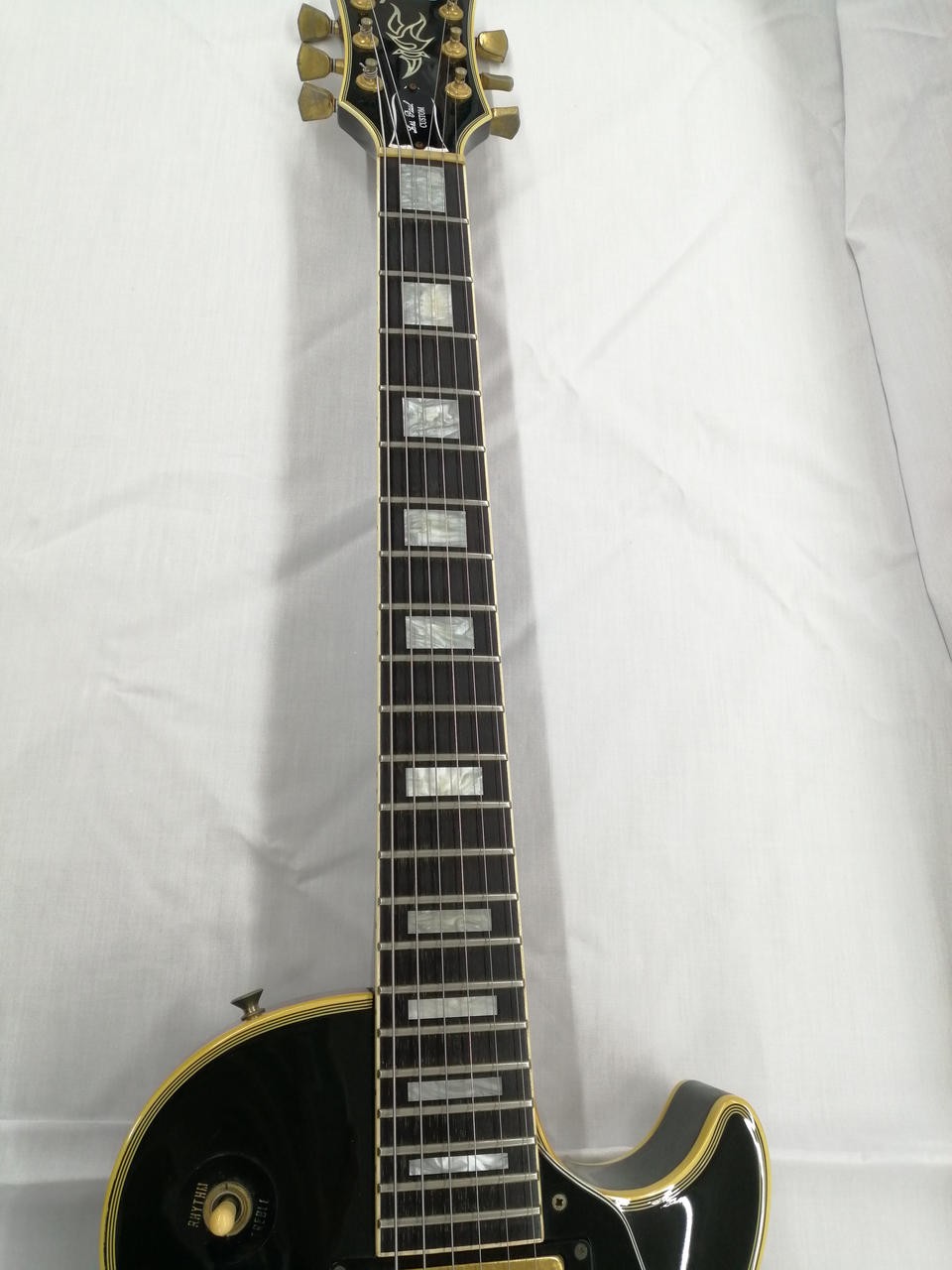 Greco EGW-800 LP Custom Type Black Electric Guitar JPN USED
