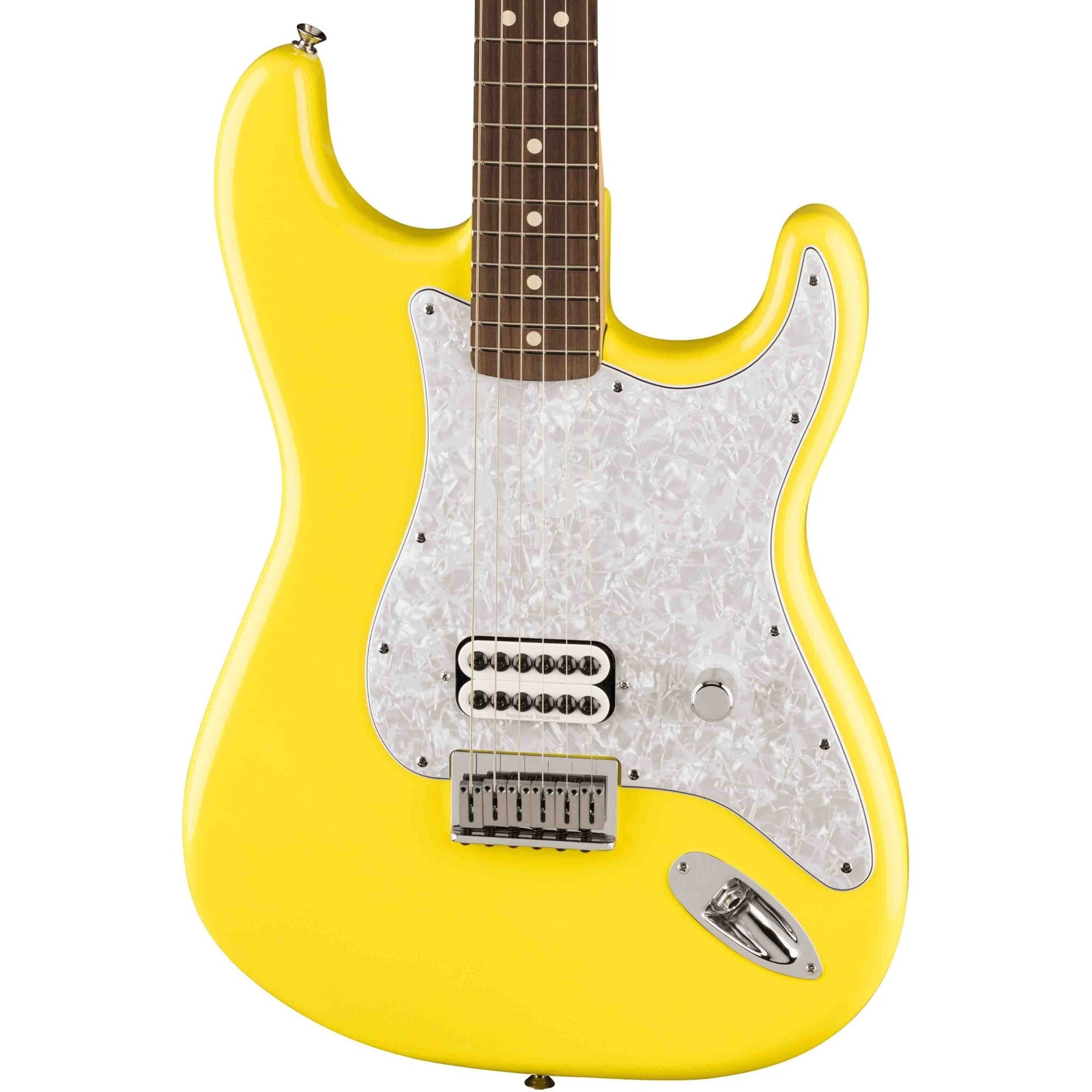 Fender LTD Tom Delonge Stratocaster – Graffiti Yellow, Rosewood Fingerboard