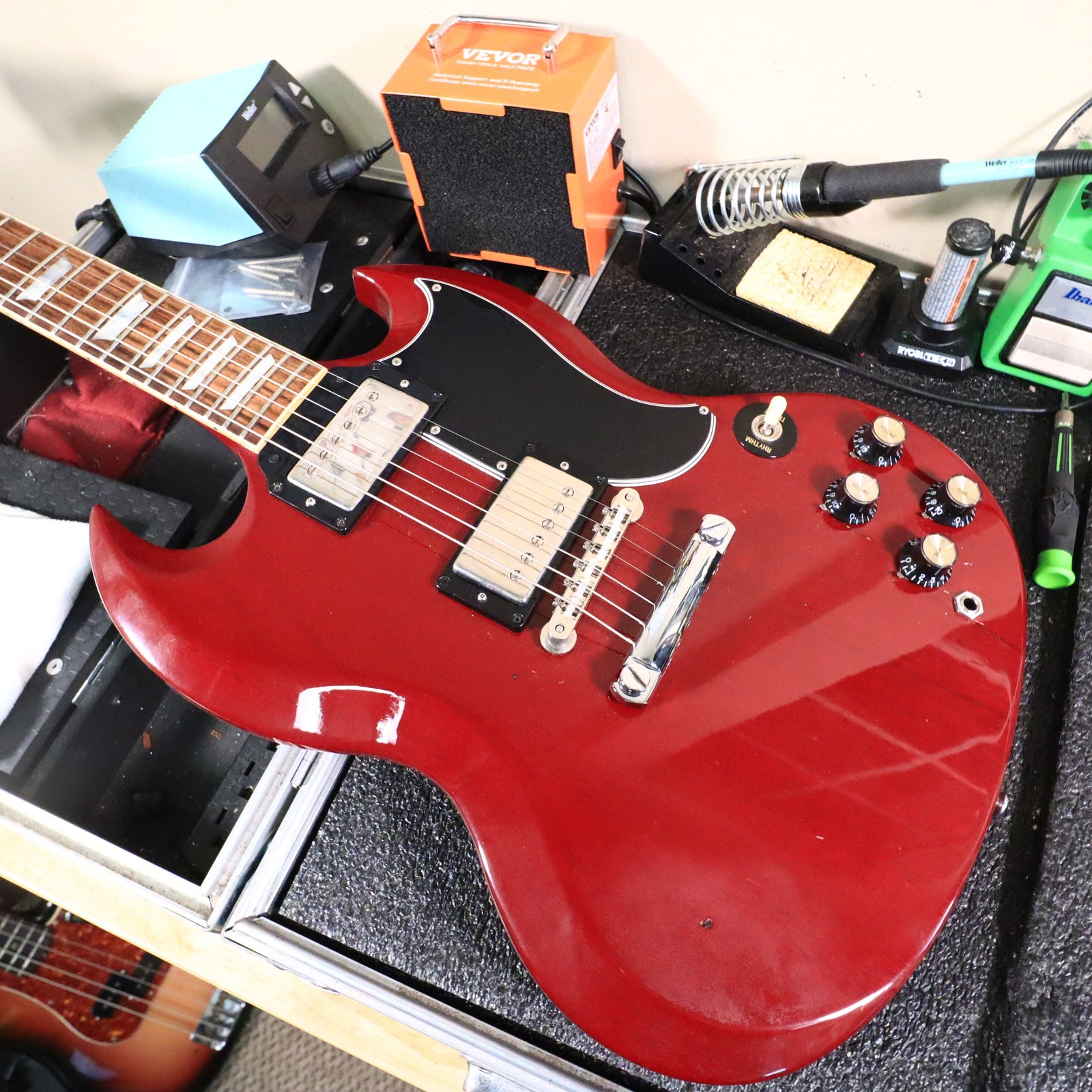 1996 Gibson SG 62′ Reissue Les Paul Electric Guitar Heritage Cherry