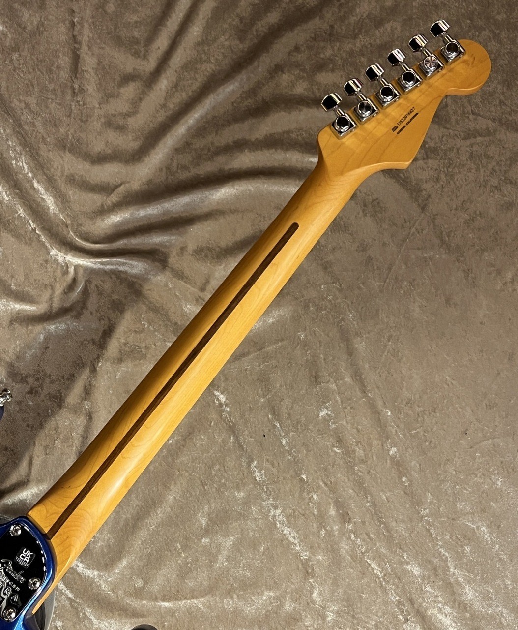 Fender American Ultra Stratocaster Cobra Blue Left Hand 2022 Used [AUTH]