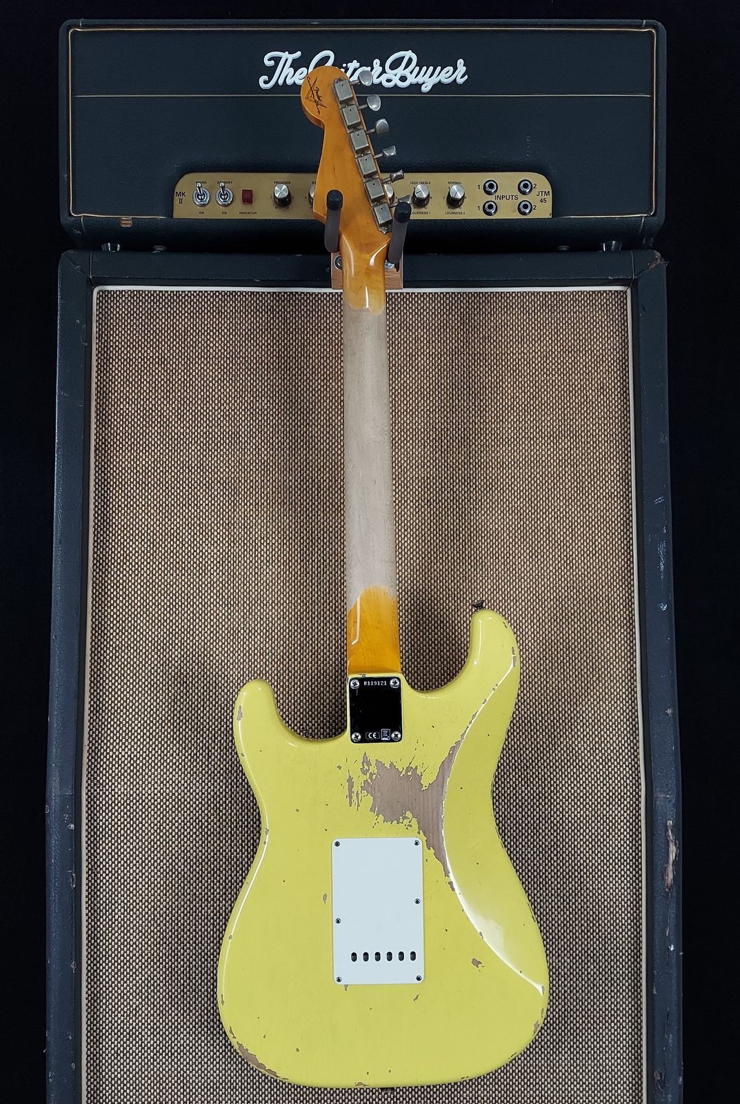 2022 Fender Custom Shop ’63 Heavy Relic Stratocaster COA RARE Graffiti Yellow Fi