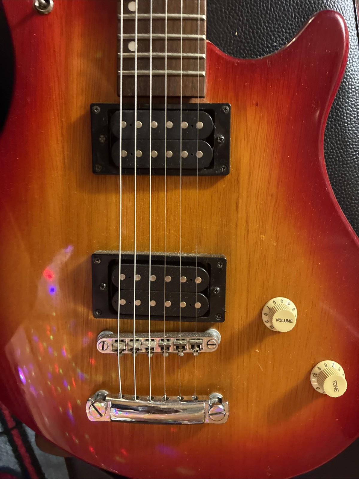 Washburn BT2 2 Tone Sunburst Solid Body Electric Guitar