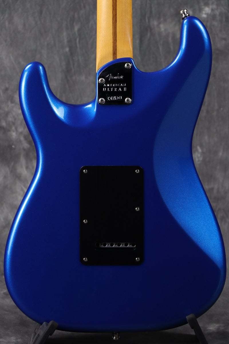 Fender American Ultra II Stratocaster Ebony FB Noble Blue Used Electric Guitar