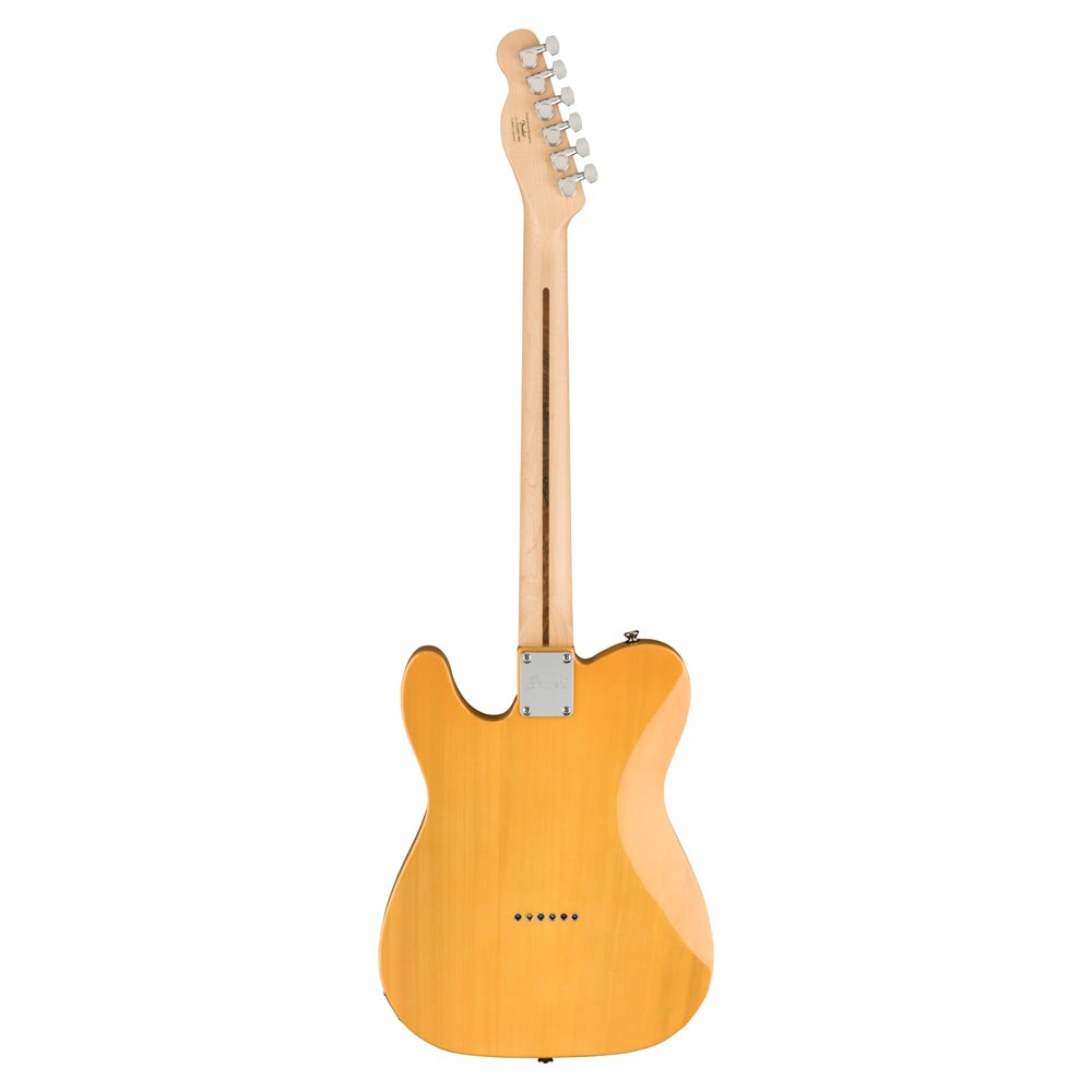 Squier Affinity Telecaster – Butterscotch Blonde with Maple Fingerboard & Black