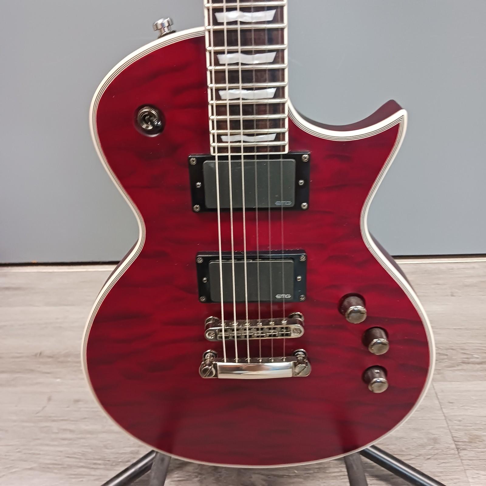ESP LTD EC-401QM Quilted Maple Electric Guitar