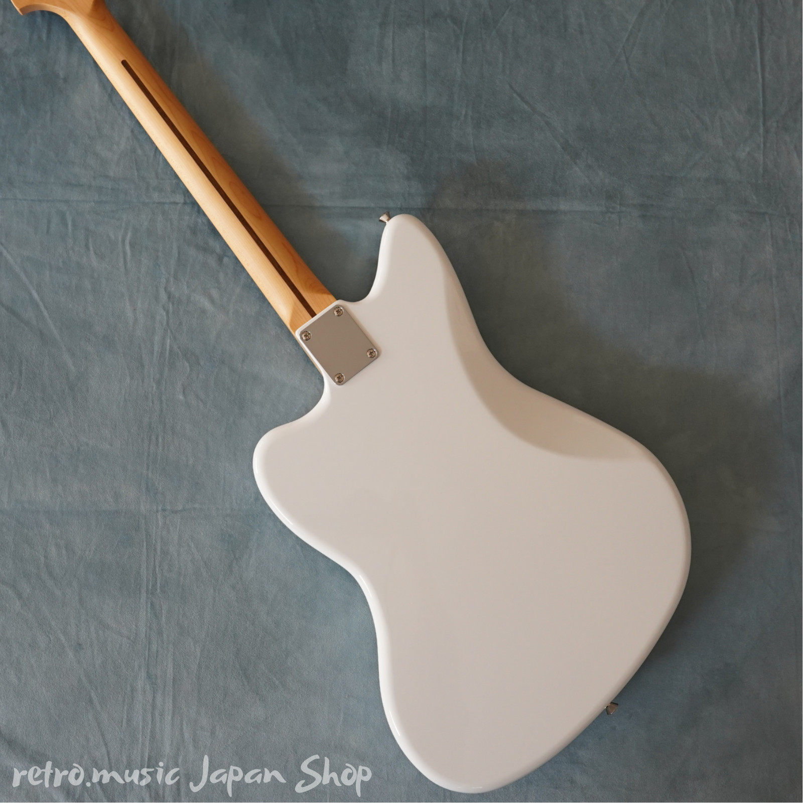 Fender Made in Japan Hybrid II Jazzmaster Rosewood Arctic White Electric Guitar