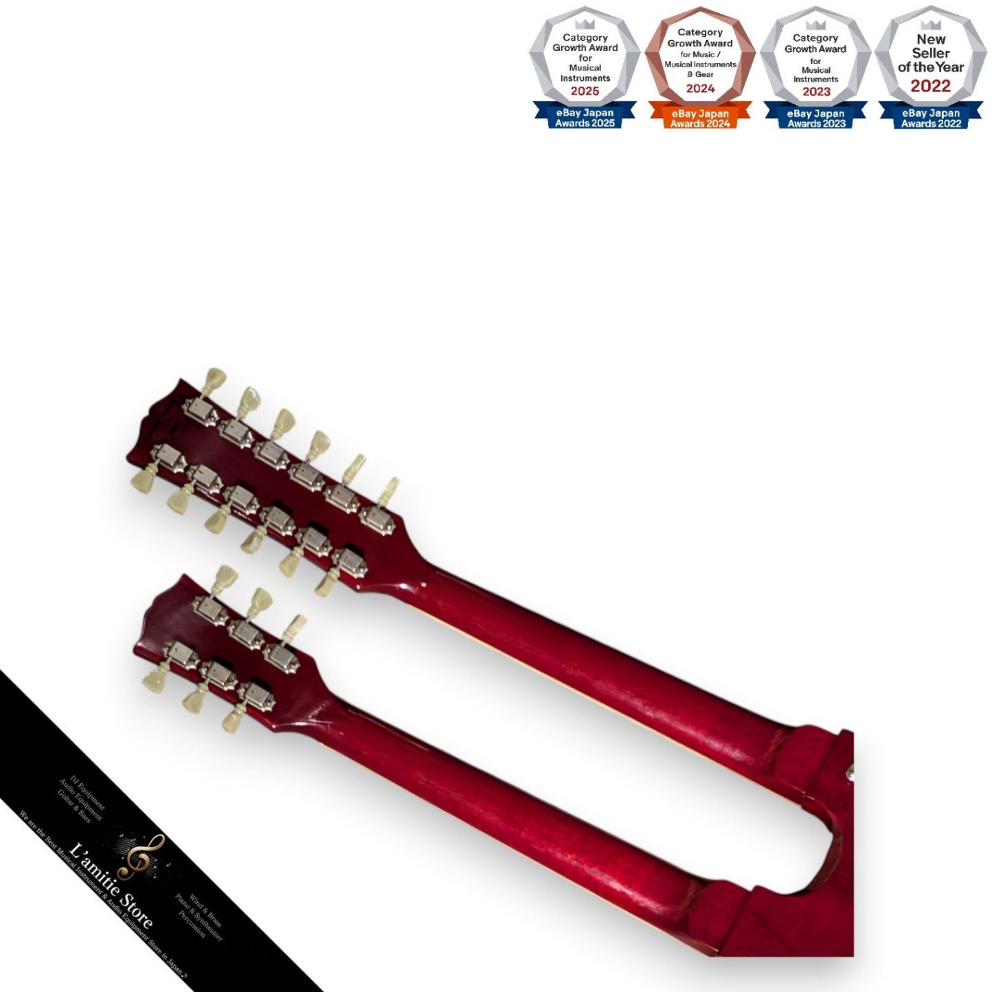 Gibson Custom Shop Inspired by Jimmy Page EDS1275 Double Neck VOS 2007