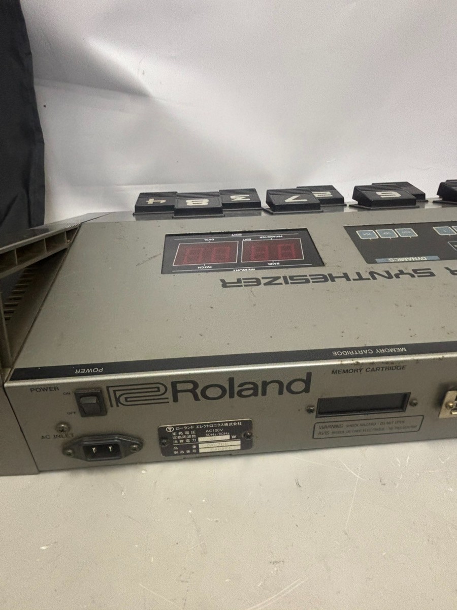 Roland GR700 Guitar Synthesizer Tested item Vintage Floor Controller Japan