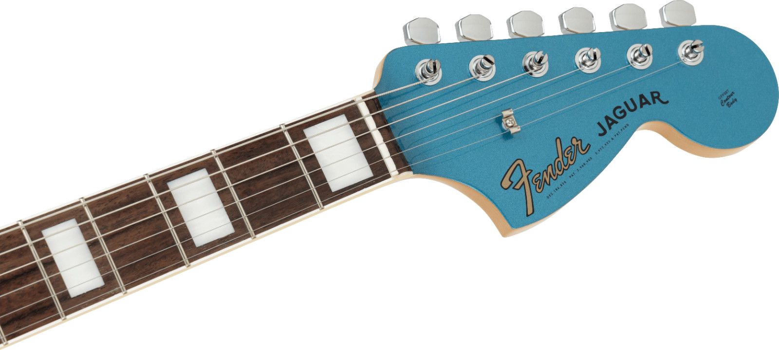 Fender Made in Japan Traditional Late 60s Jaguar Lake Placid Blue Guitar