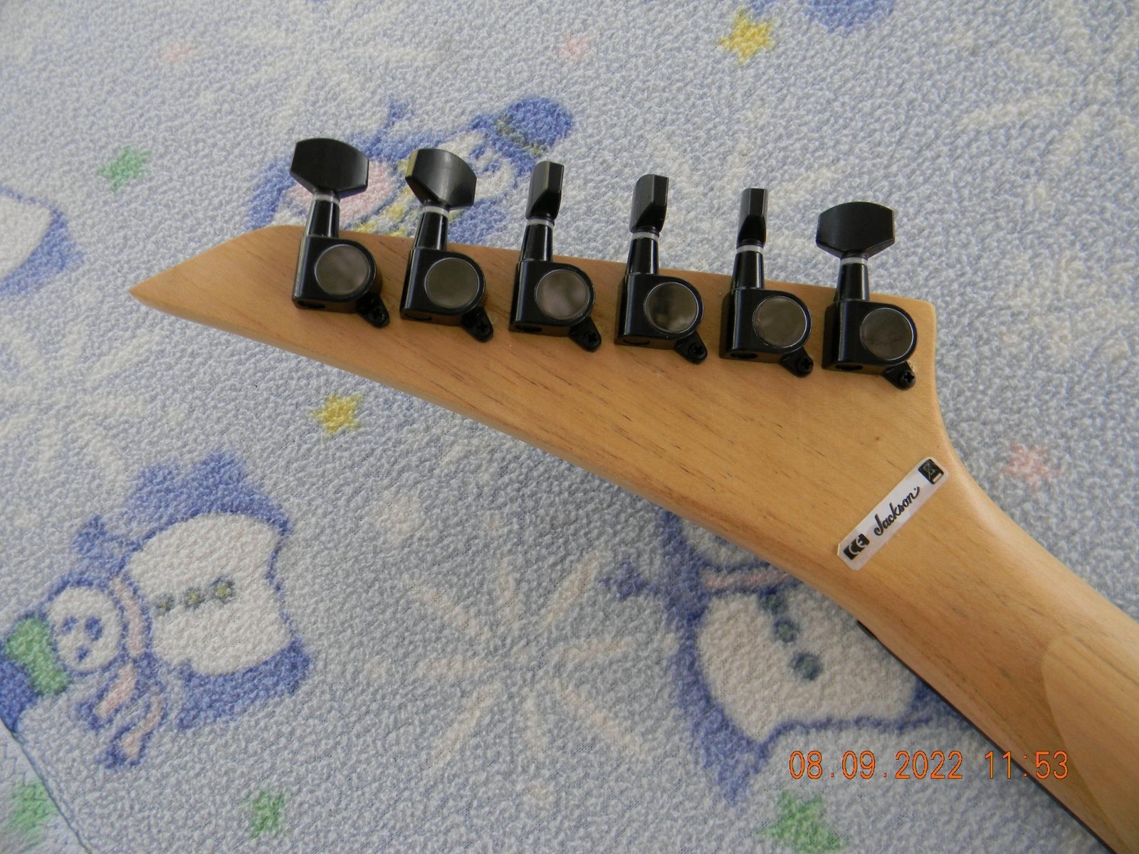 Jackson JS Dinky “Custom Shack”,Hot Zebra Pickups,Coil Splitting,Black Hardware