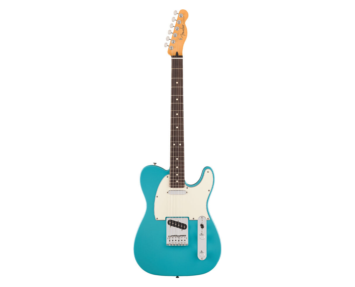 Fender Player II Telecaster Electric Guitar – Aquatone Blue w/Rosewood FB