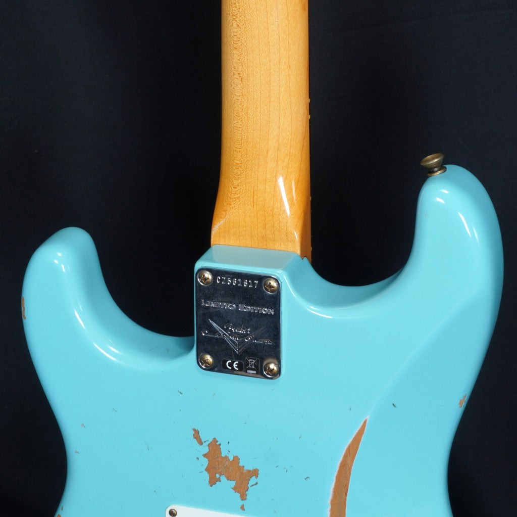 FENDER CS Limited Edition 1960 Stratocaster Relic 2022 Faded Daphne BL[CZ561617]
