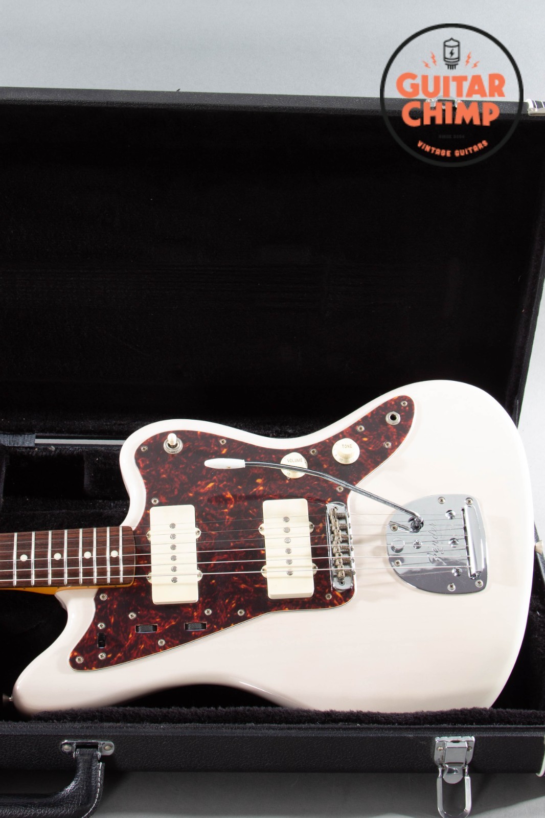 1999 Fender Japan CIJ JM66-80 ’62 Vintage Reissue Jazzmaster Blonde Ash HSC