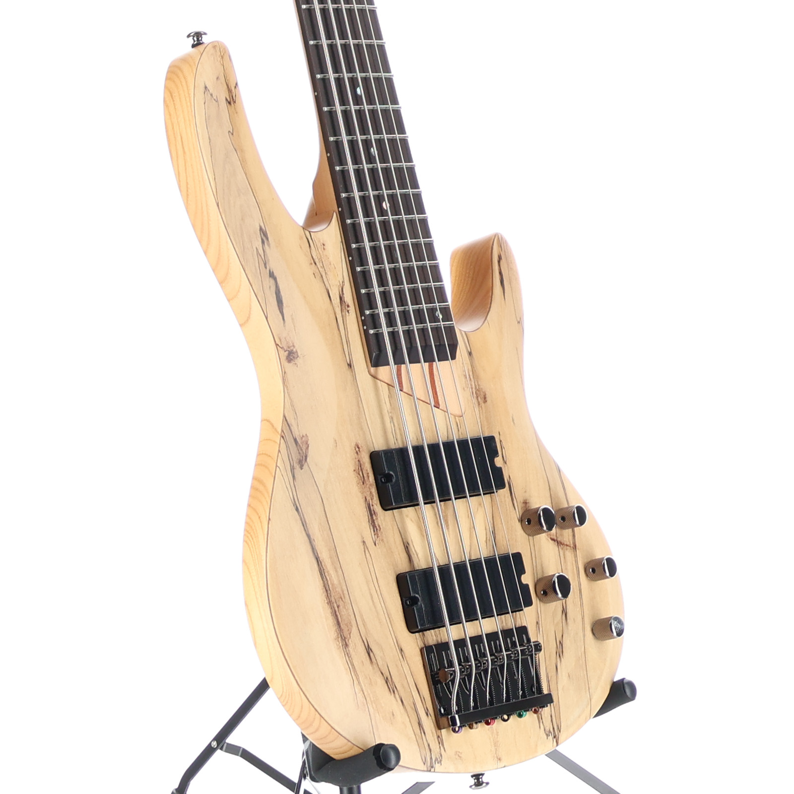 LTD B-206 SM 6 String Bass – Natural Spalted Maple Top Satin (Q12) (11909)