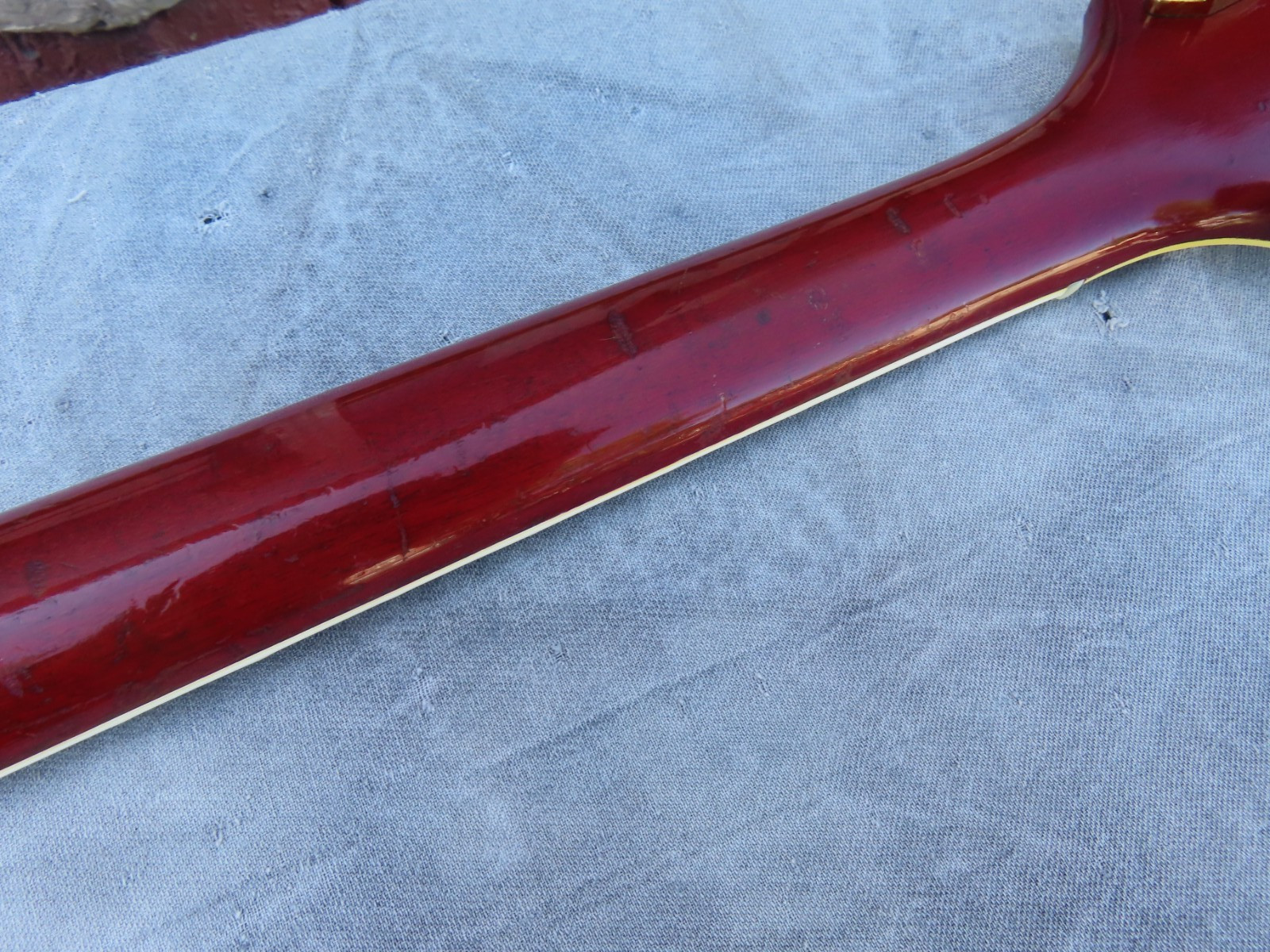 GIBSON 1966 ES-355-TD-SV CHERRY LEFT HANDED BIGSBY 1 OWNER ORIGINAL AMAZING!