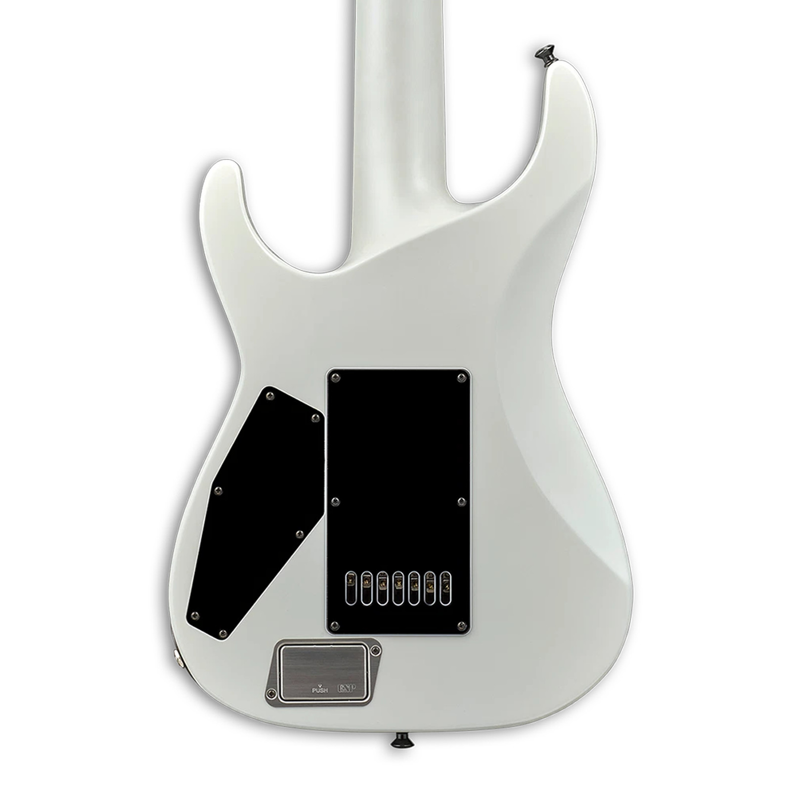 ESP E-II M-II 7B EverTune Baritone 7-String Electric Guitar – Pearl White