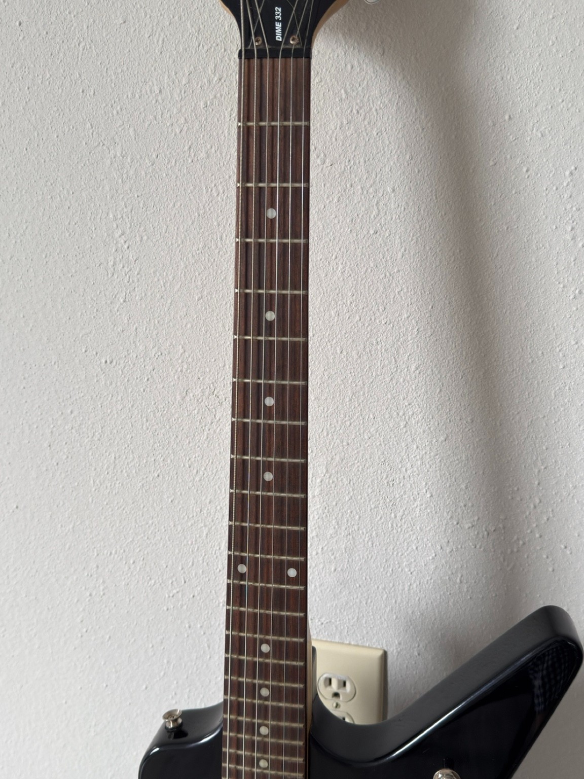 Washburn Dime 332 Dimebag Darrell Electric Guitar Original Working w/Gig Bag
