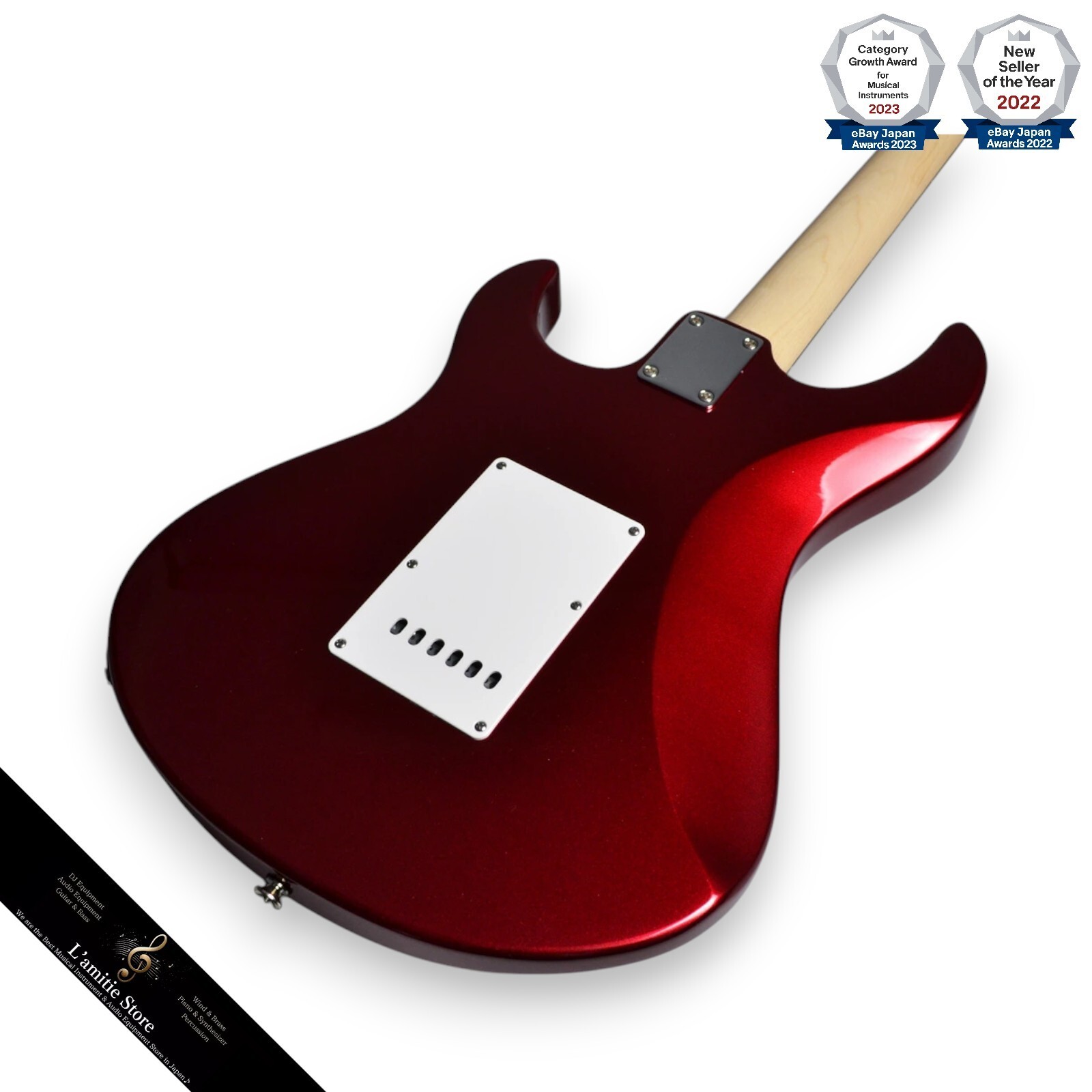 Yamaha PAC012 Electric Guitar Red Japan Musical Instrument American Standard