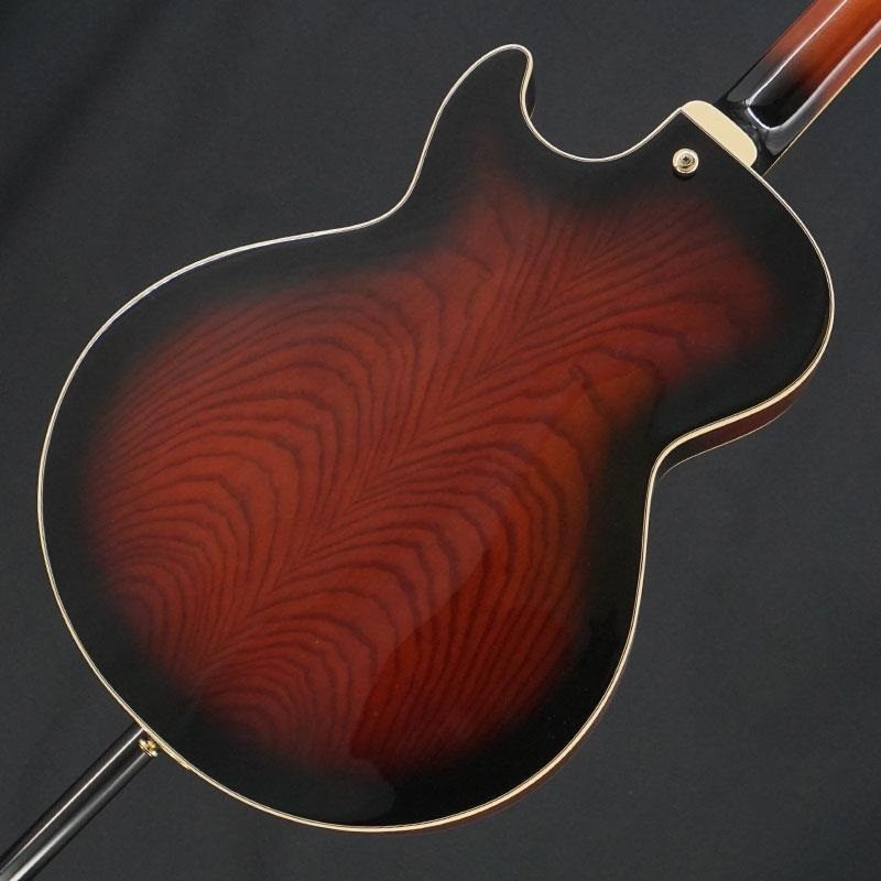 Ibanez Artcore Expressionist AG95QA Used Ebony Dark Brown Sunburst w/Soft case