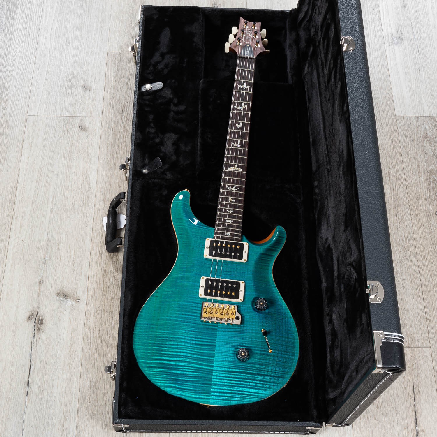 PRS Paul Reed Smith Custom 24 10-Top Guitar, Rosewood Fingerboard, Carroll Blue