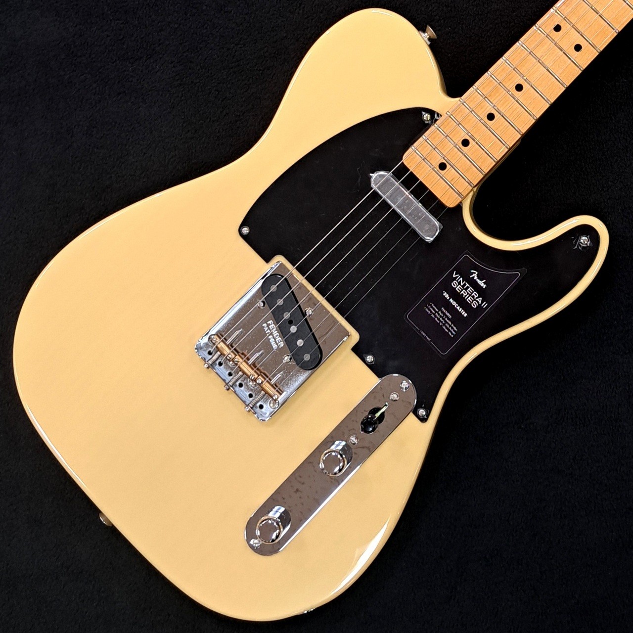 Fender Vintera II 50s Nocaster Blackguard Blonde Electric Guitar Used