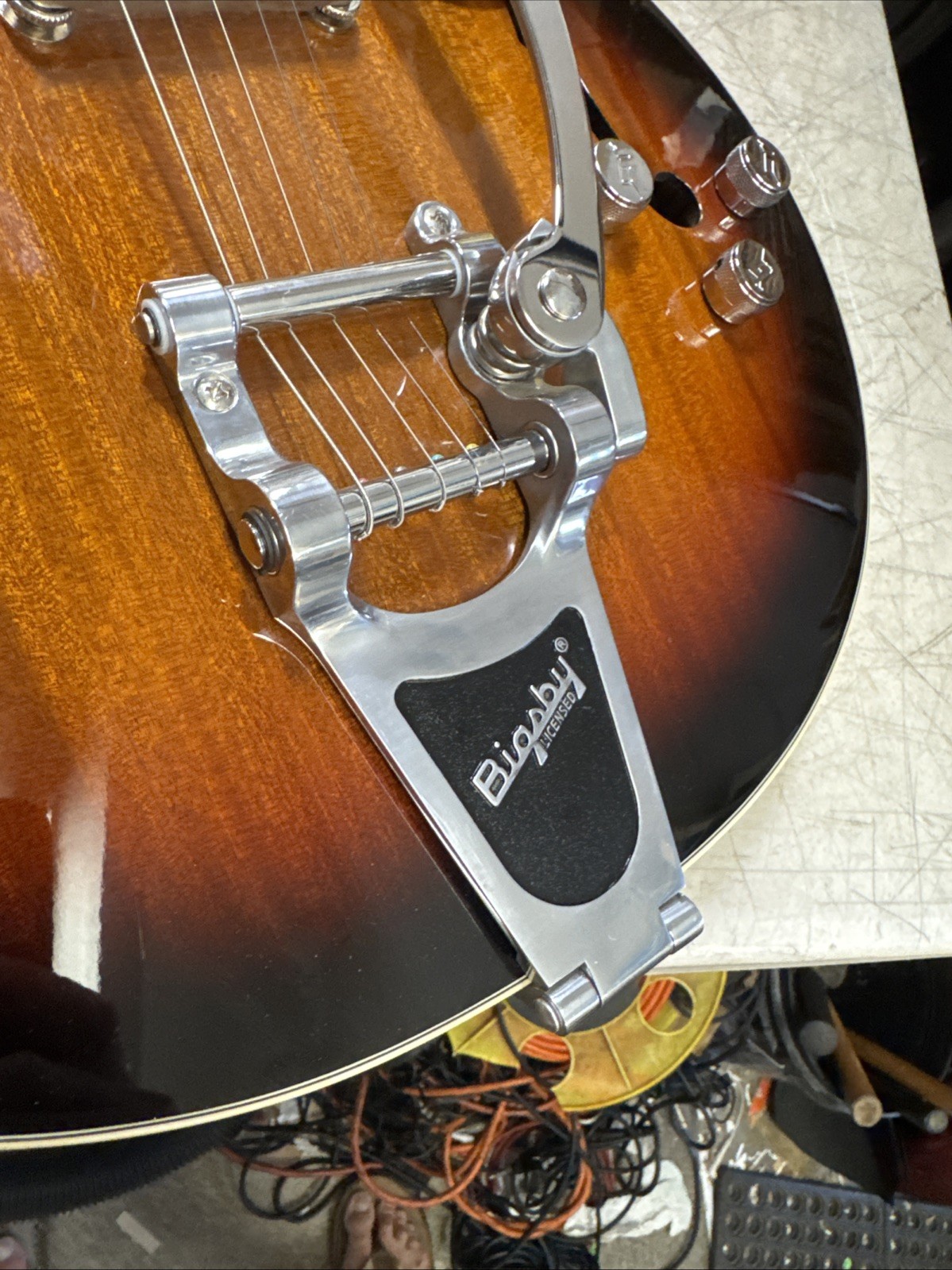 Gretsch G2622/ABB -P90 Streamliner Double-Cut P90 – Havana Burst Bigsby Tremolo