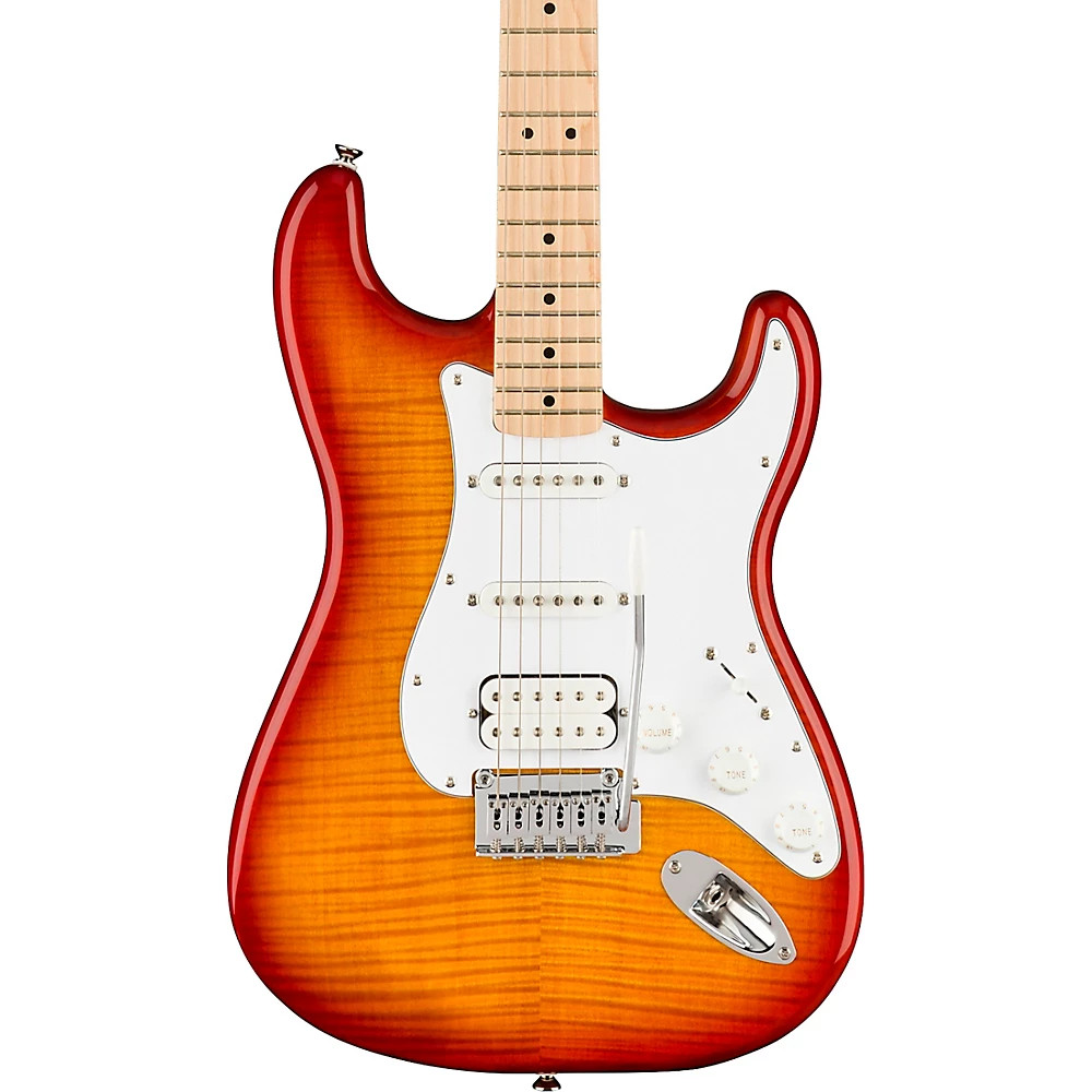 Squier Affinity Stratocaster FMT HSS Maple Fingerboard Guitar Sienna Sunburst