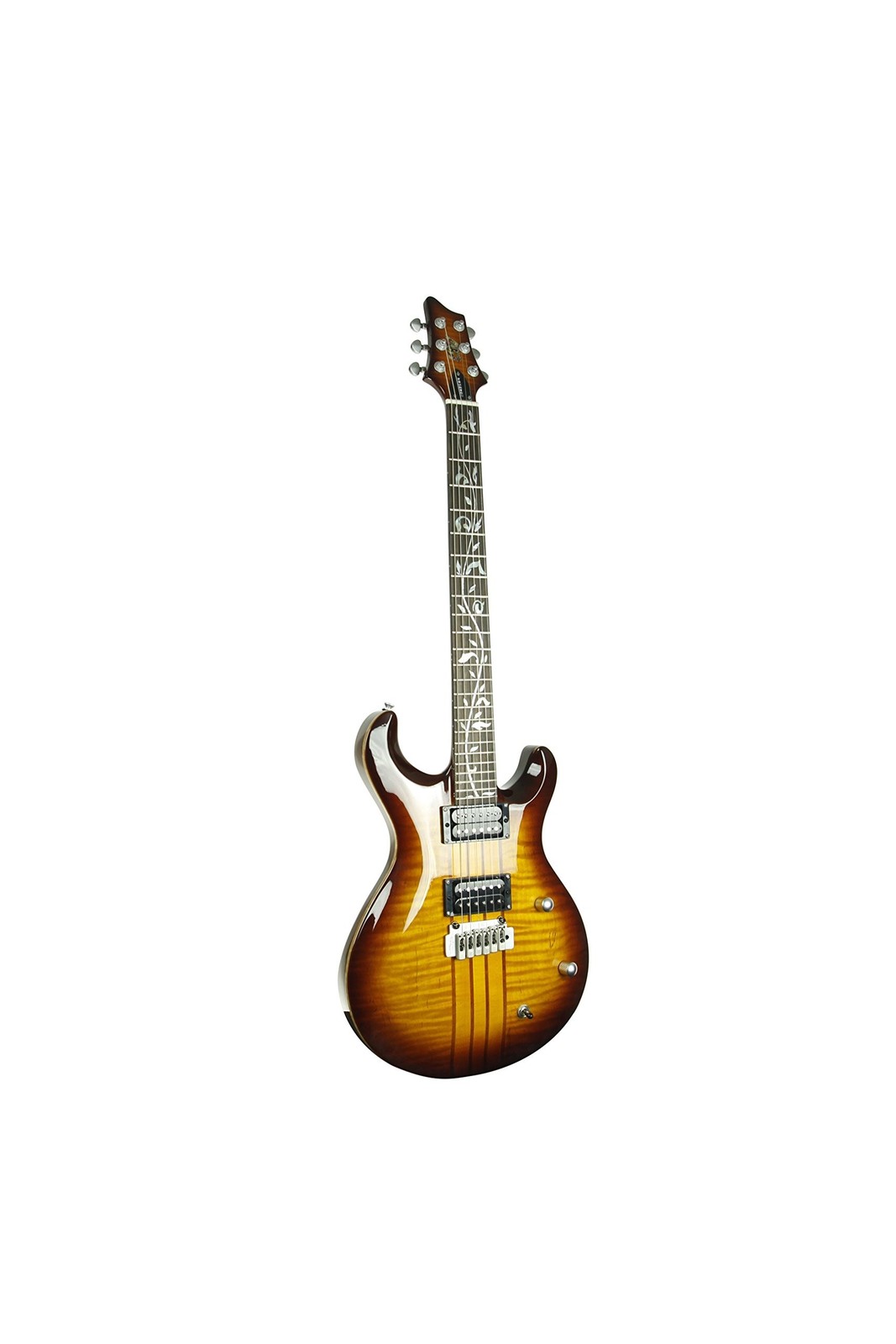 IYV 6 String Acoustic-Electric Guitar, Right, Tobacco Sunburst (IP-300-TSB) IYV