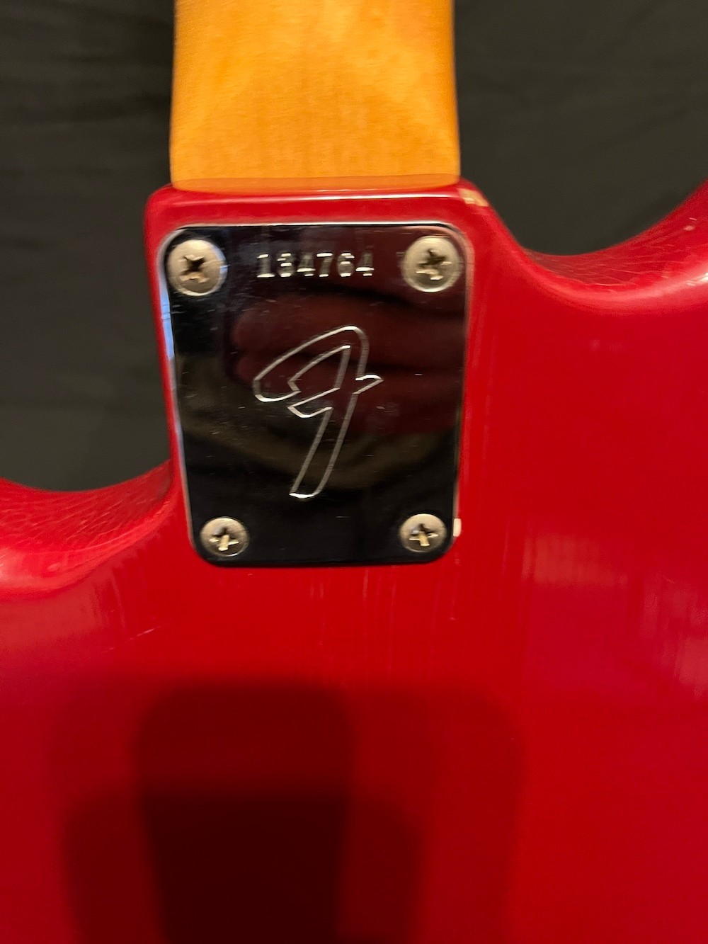 1966 Vintage Fender Mustang Guitar in Dakota Red W/OHSC