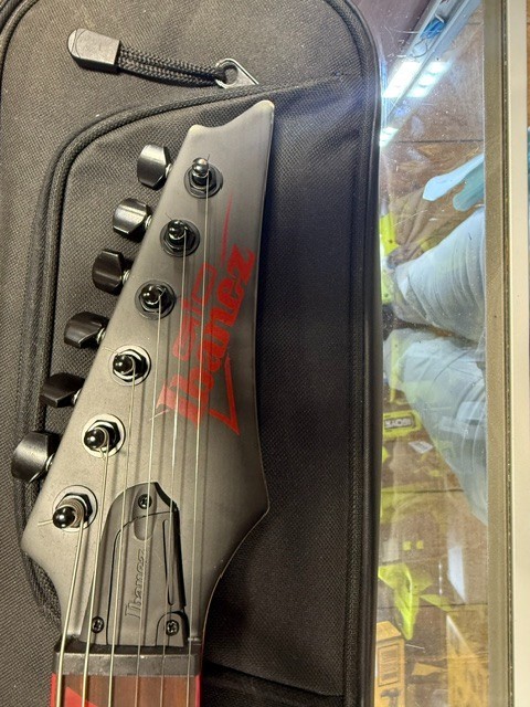 Ibanez GRG131DX RG Gio Black Flat Electric Guitar