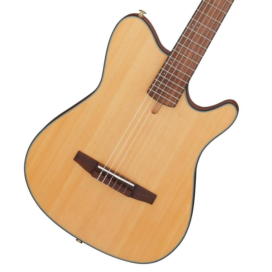 Ibanez FRH10N-NTF Nylon Electric Guitar Natural Flat FR Hollow Body with Gig Bag