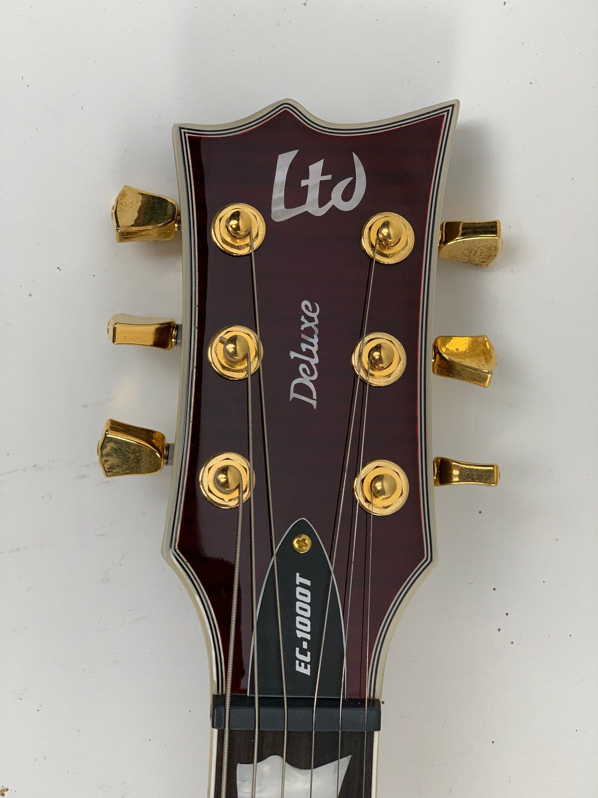 ESP LTD EC-1000T CTM See Thru Black Cherry FM Electric Guitar B-Stock