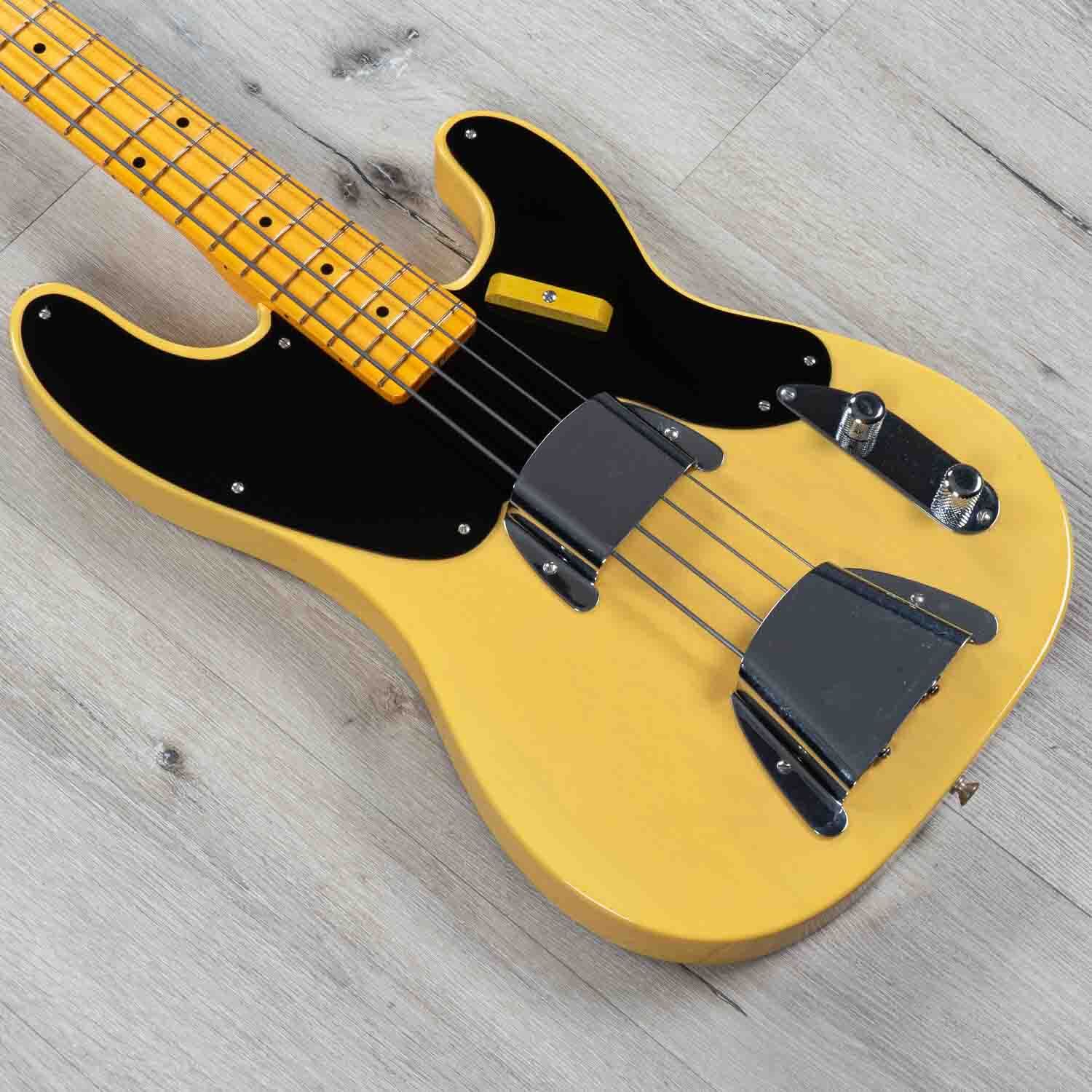 Mint Fender Custom Shop Vintage Custom 1951 NOS Precision Bass, Nocaster Blonde