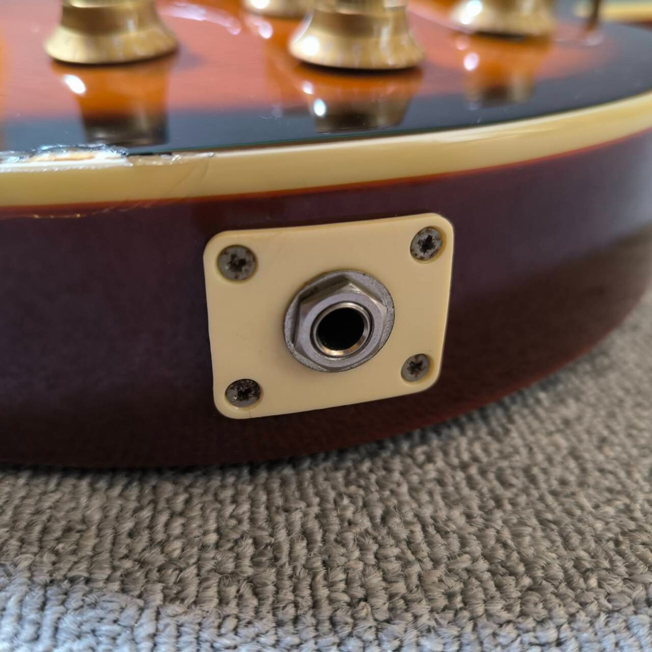 Blitz by Aria Pro II Les Paul Standard Type Cherry Burst Used Froma Japan