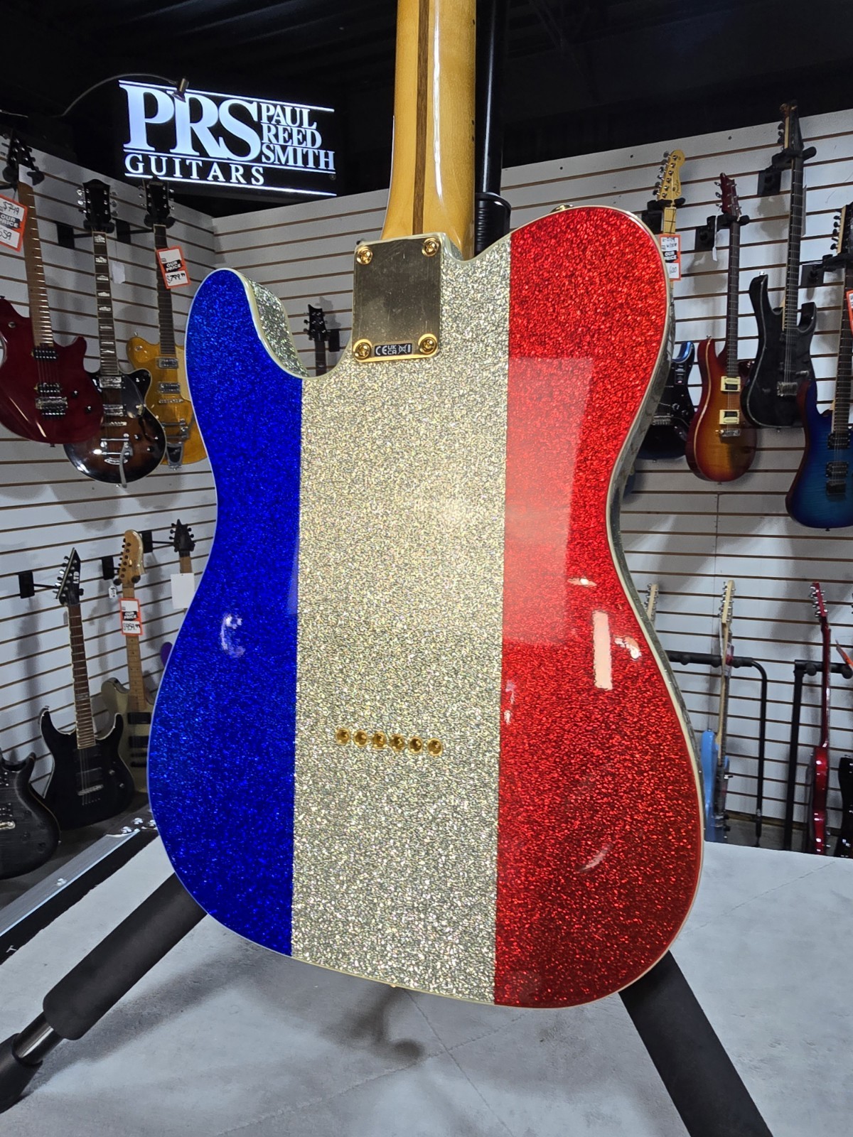 Fender Buck Owens Telecaster – Red, Silver, and Blue + FREE Plek & Setup #244