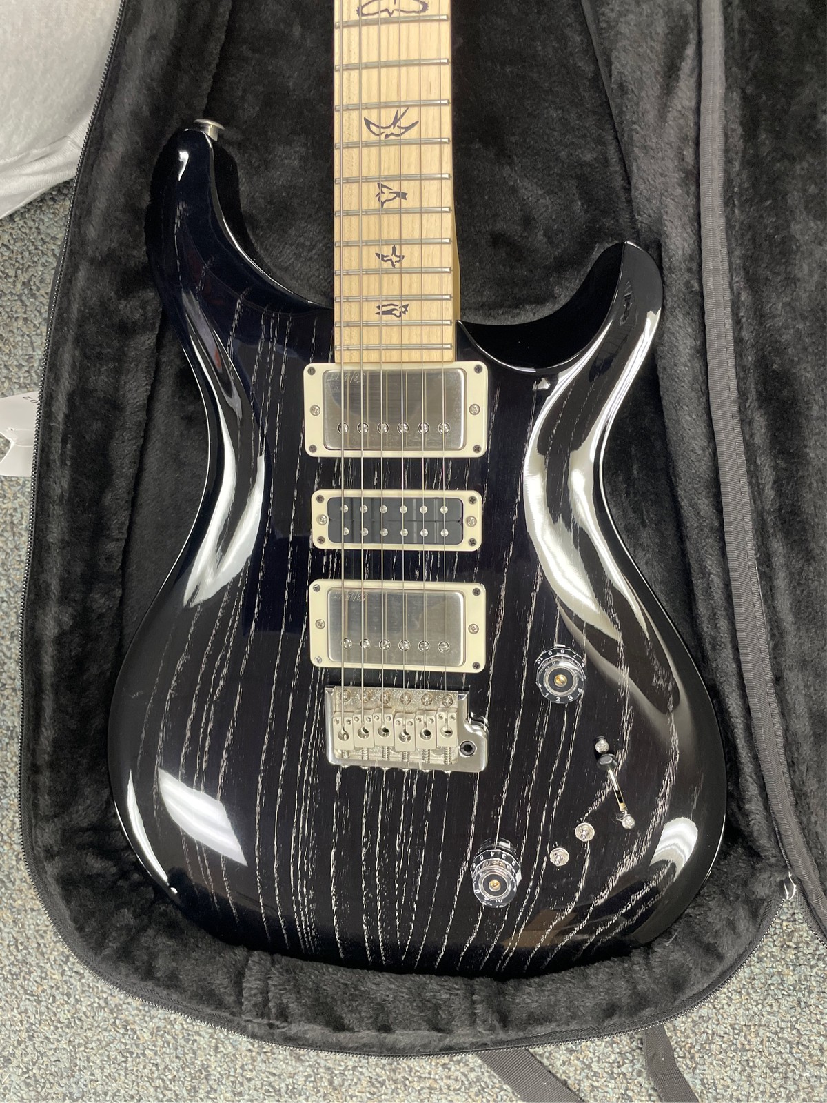 PRS SE Swamp Ash Special Electric Guitar, Charcoal with Gigbag