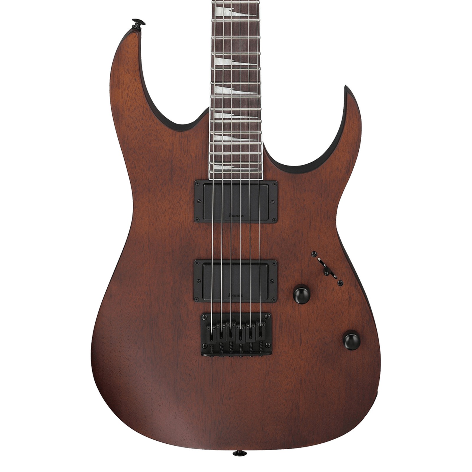 Ibanez GRG121DX Gio Electric Guitar, Purpleheart Fingerboard, Walnut Flat