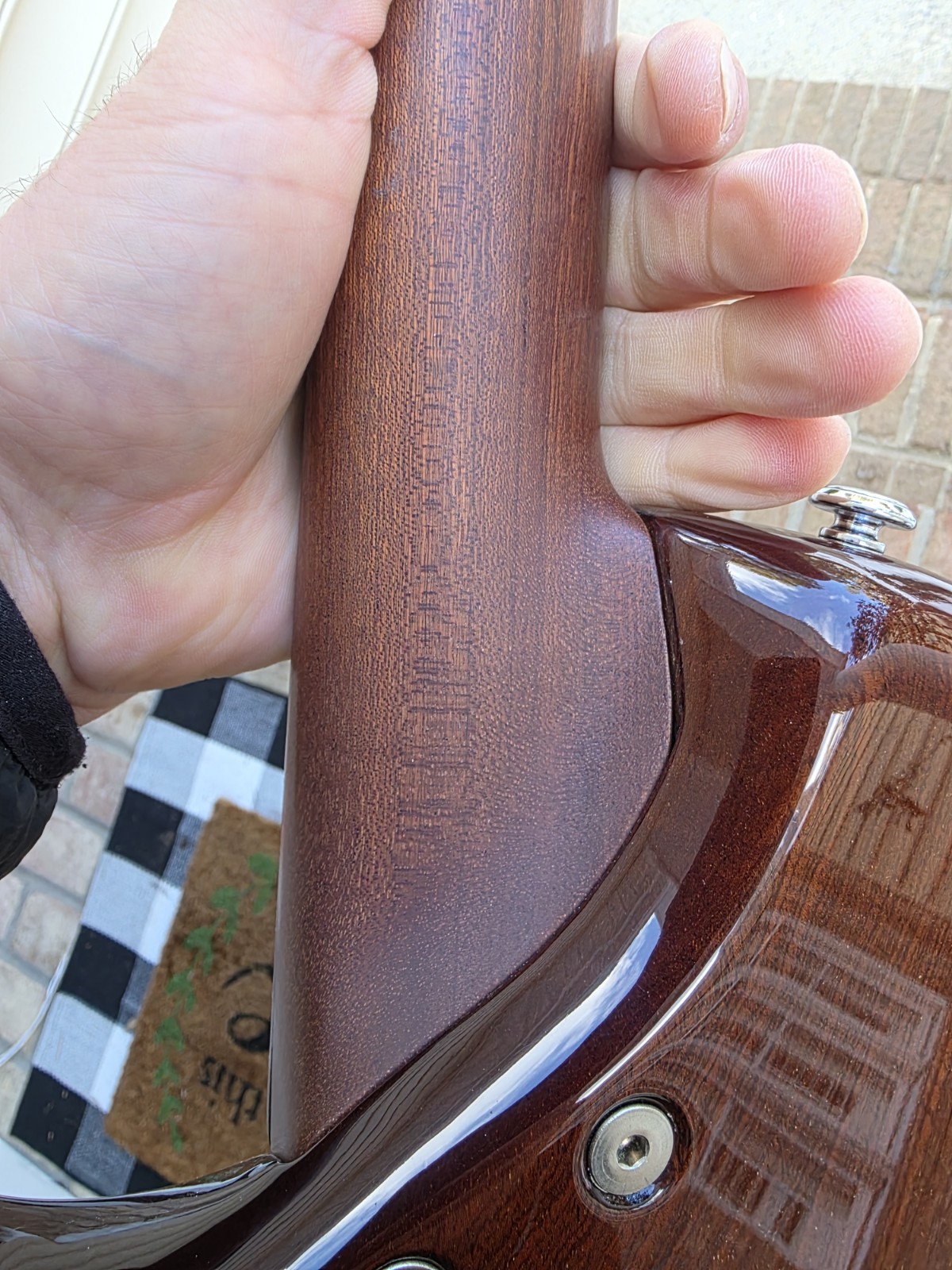 Brubaker KXG-1 Guitar USA Burled EXOTIC WOOD Walnut Xena Bubinga Maple