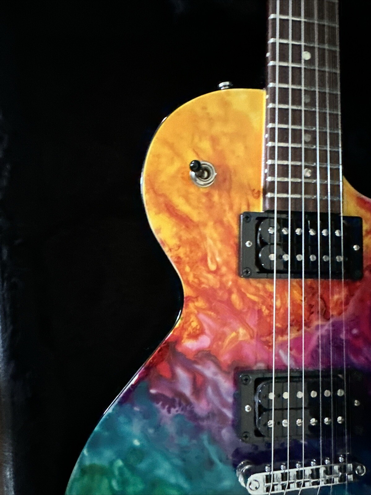 GMP® Guitars Pawn Shop® Special Rainbow Graphic by Dan Lawrence DRL Graphics