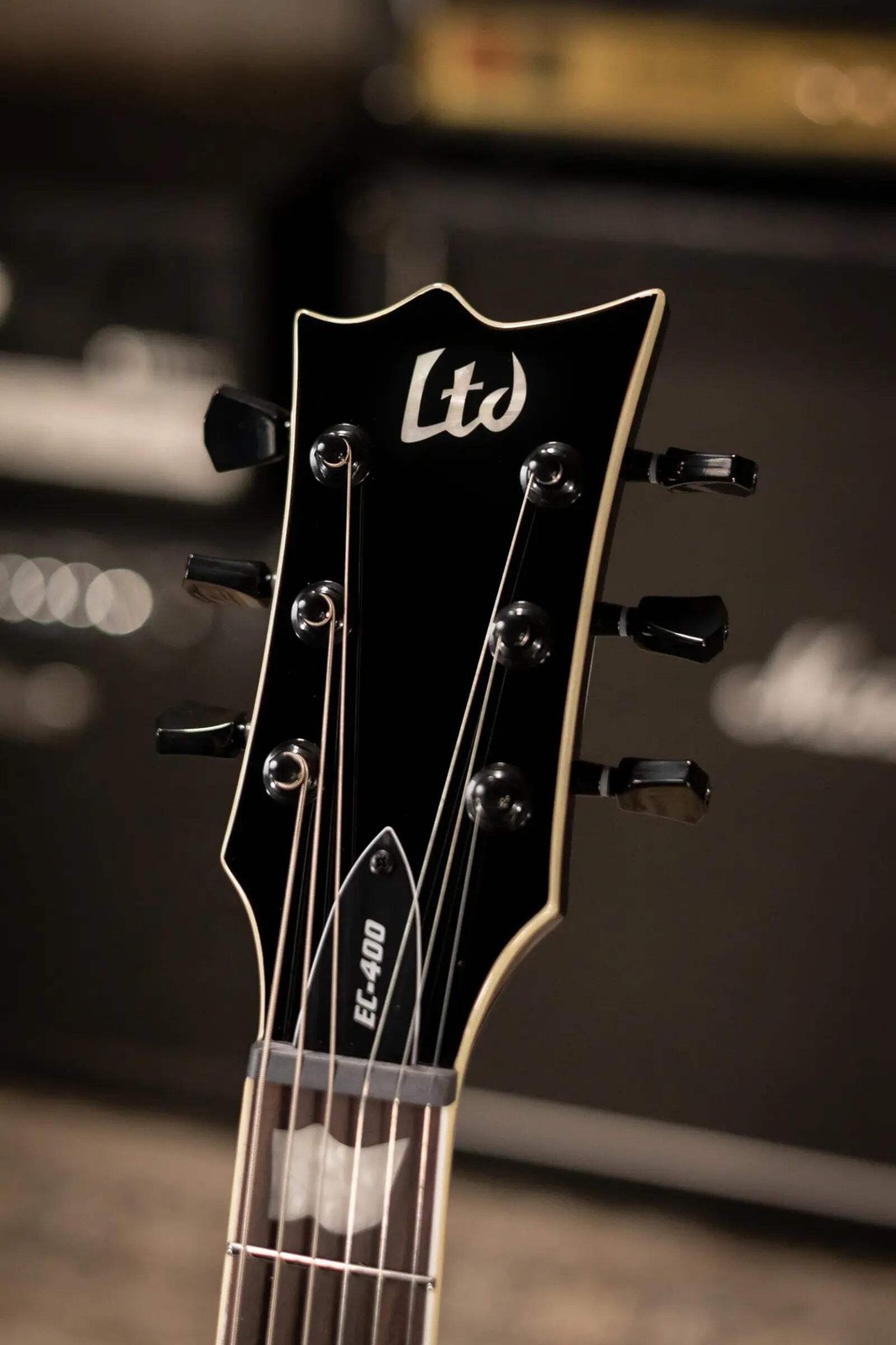 ESP LTD EC-400 QM Electric Guitar – See Thru Black Sunburst