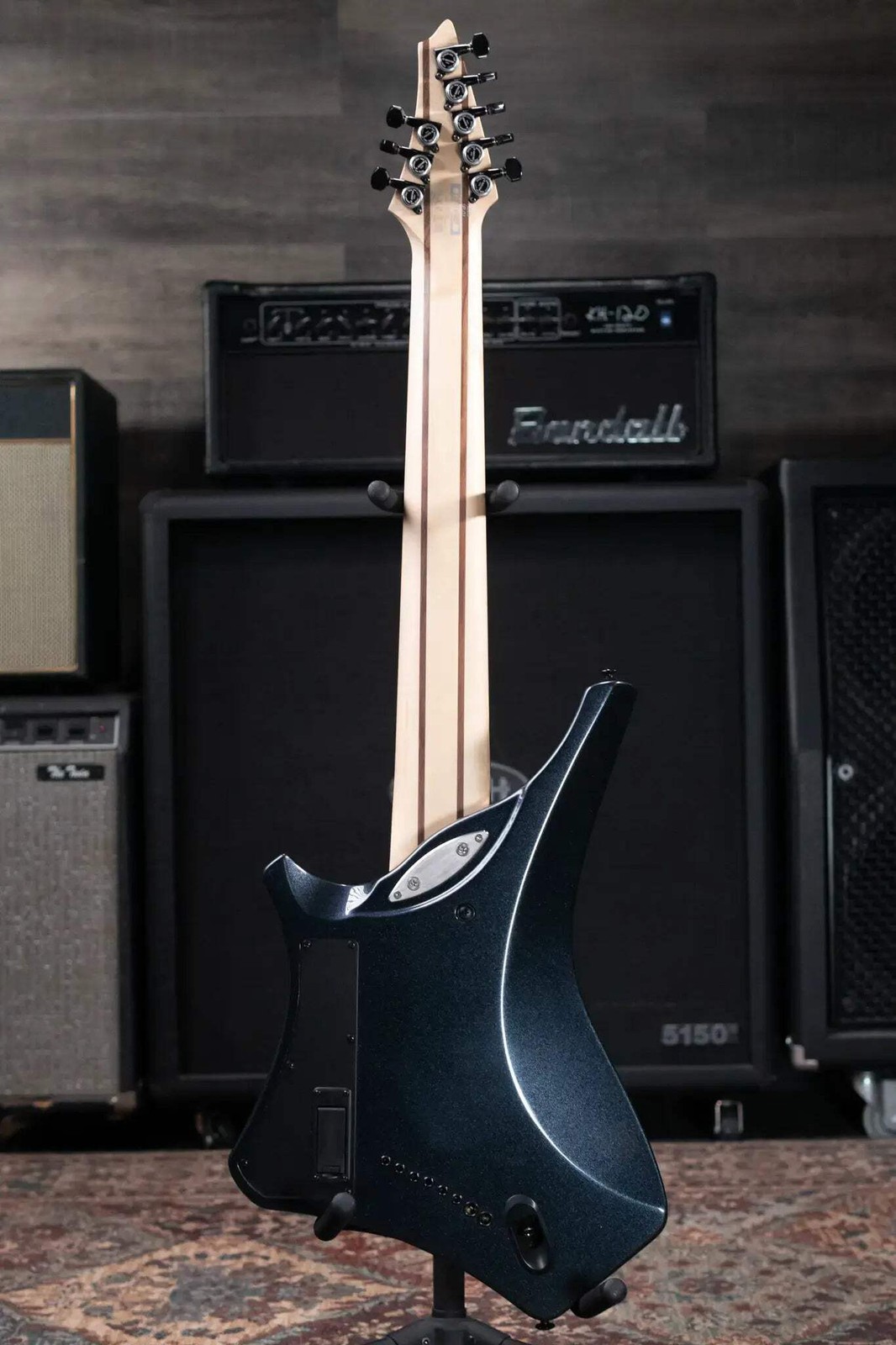 Ibanez Alpha A528 Multi-Scale 8-String Electric Guitar – Iron Pewter