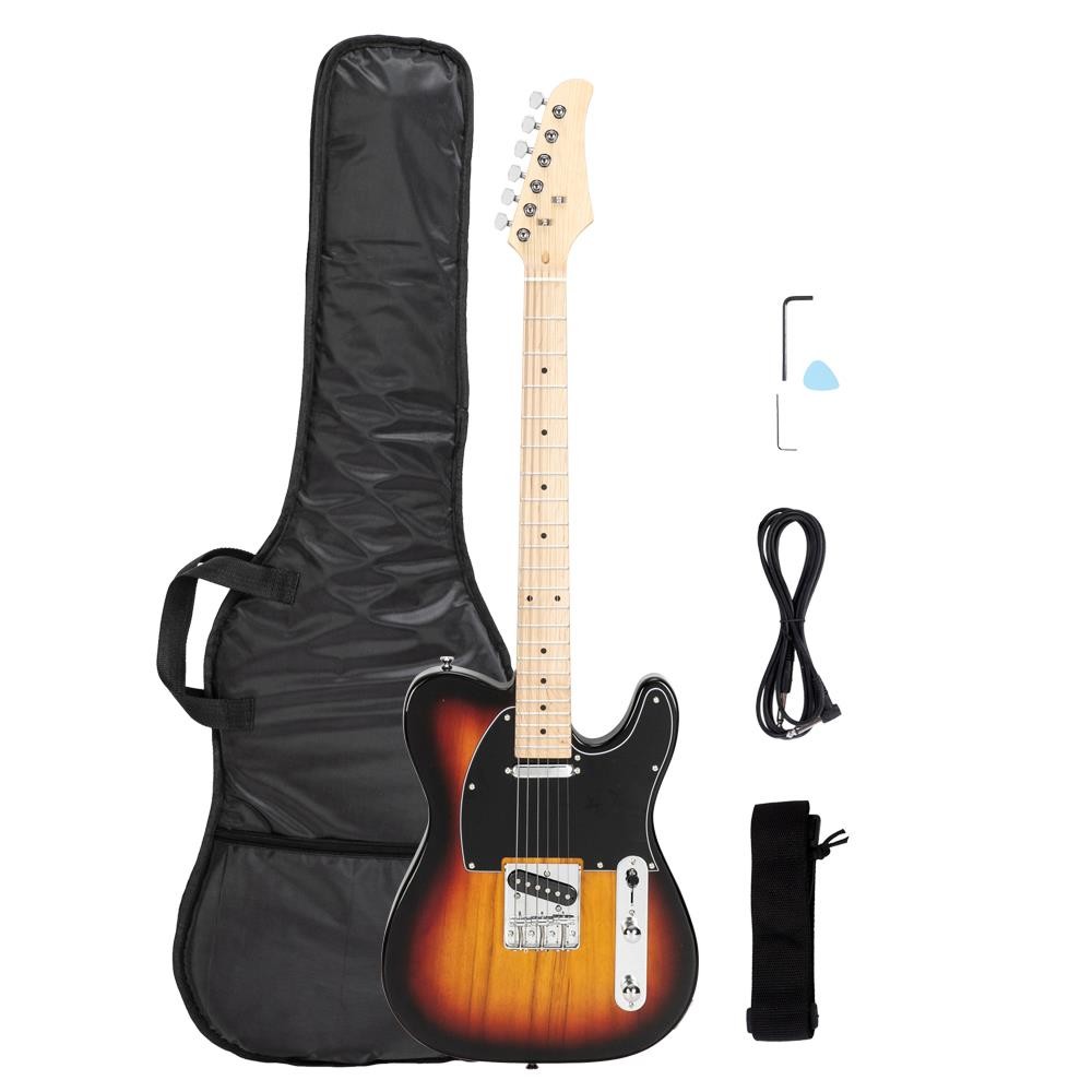 39″ Full Size Electric Guitar GTL Maple Fingerboard 6 Strings with Bag