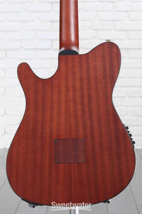 Ibanez FRH10N Thinline Nylon Acoustic-electric Guitar – Rose Gold Metallic Flat