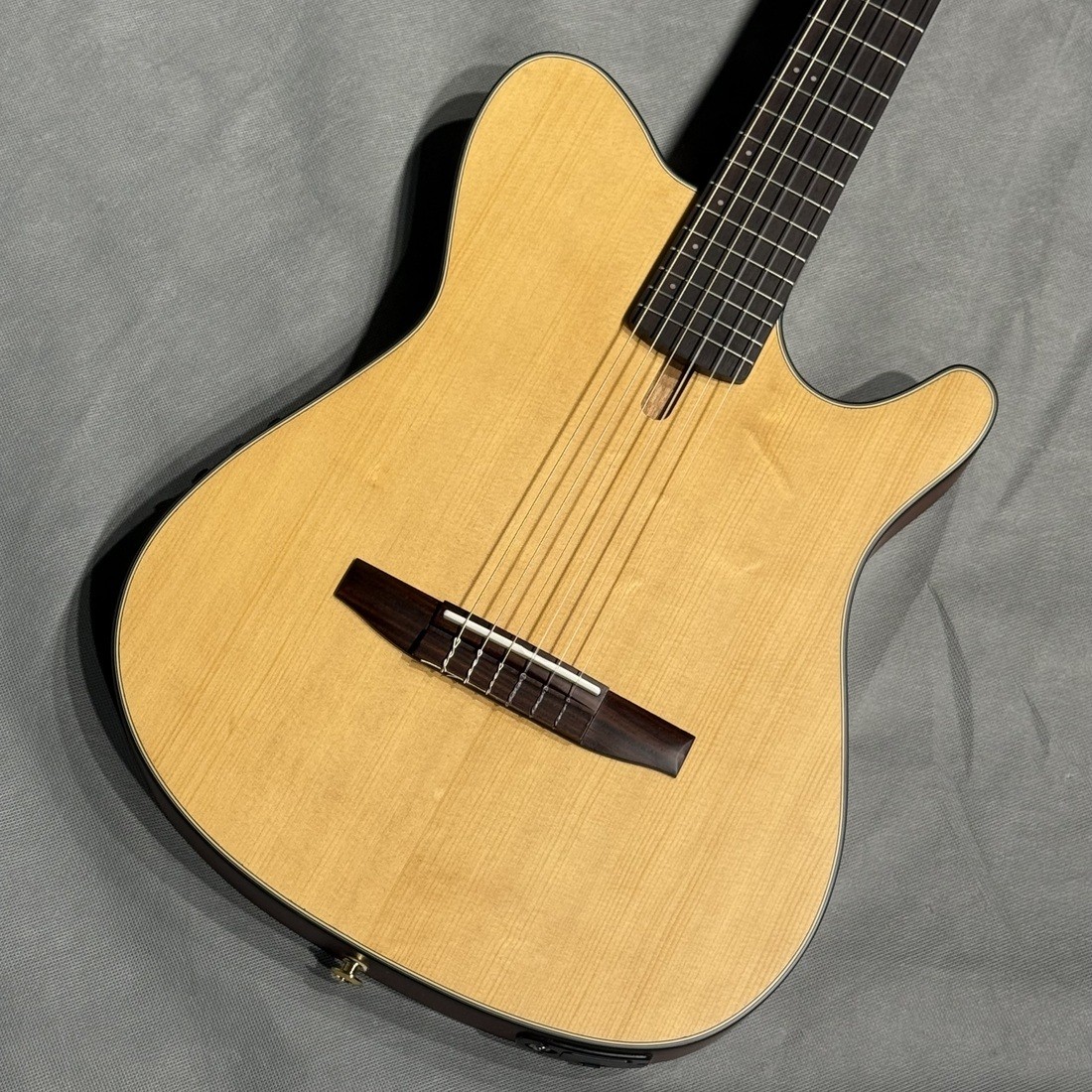 Ibanez FRH10N-NTF Natural Flat Nylon Electric Guitar with gig bag