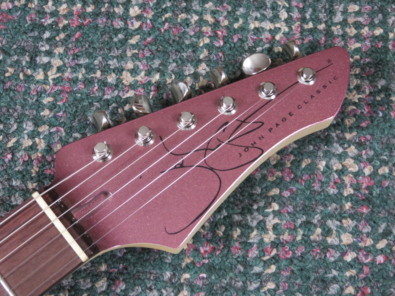 John Page Classic Japan Limited Edition Ashburn Burgundy Mist Metallic! w/OHSC