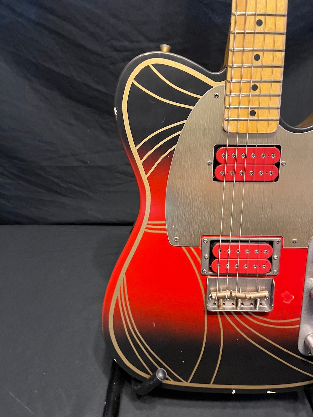 2025 Bill Nash T2HB Art Deco Custom Tele Guitar W/OHSC