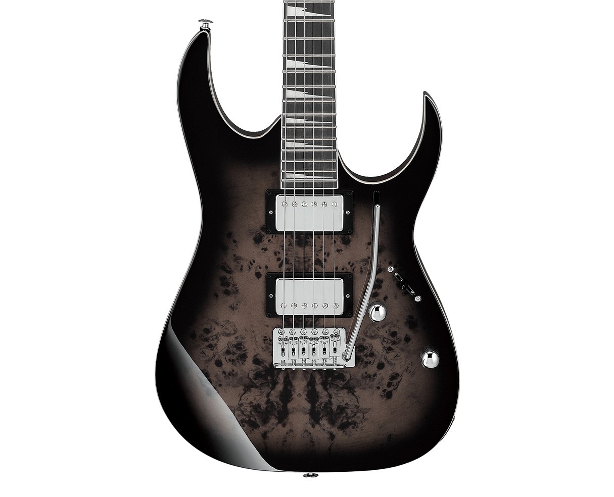 Used Ibanez GRG220PA1BKB GIO RG Electric Guitar – Brown Black Burst