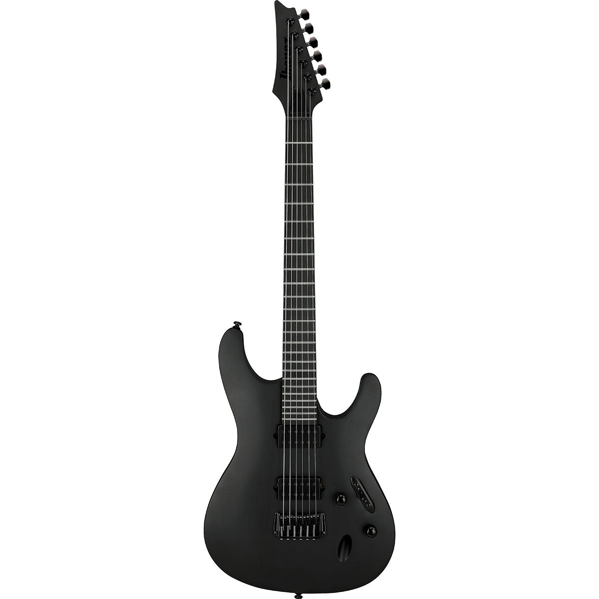 Ibanez S Iron Label Series S721RB Electric Guitar, Black Flat